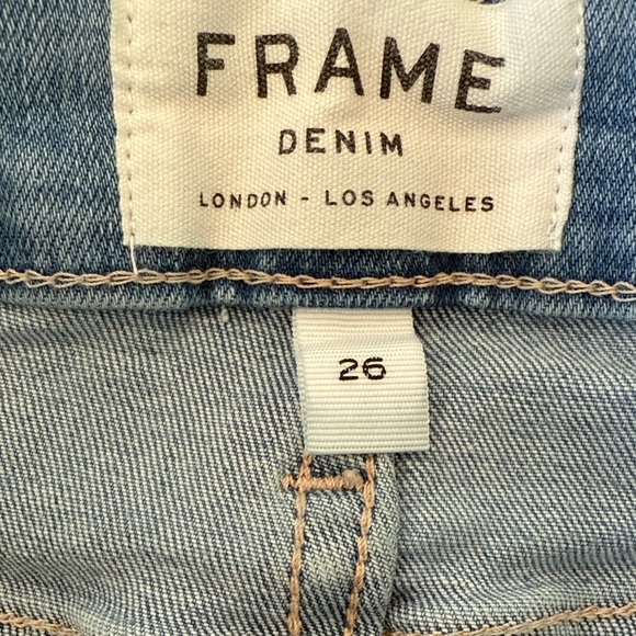 Frame Denim Light Blue Le High Women's Skinny Jeans - Picture 2 of 9